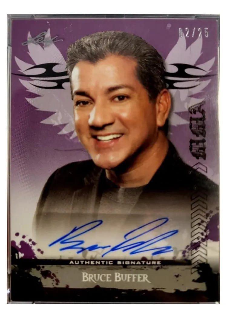 2010 Leaf MMA Autographs Bruce Buffer #AUBB1 card