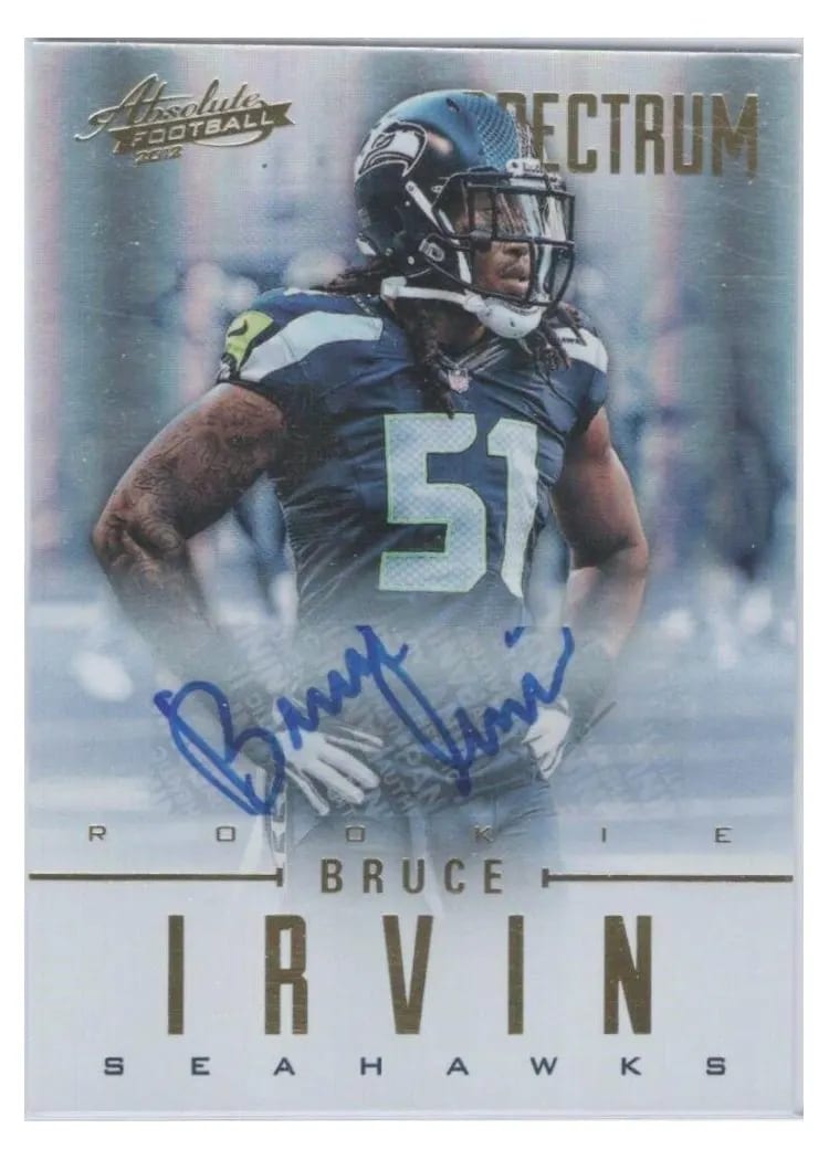2012 Panini Absolute Bruce Irvin #110 card