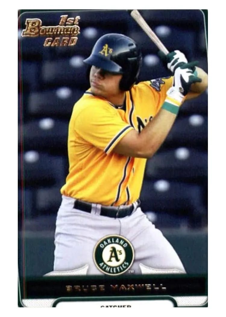 2012 Bowman Draft Picks & Prospects Bruce Maxwell #41 card
