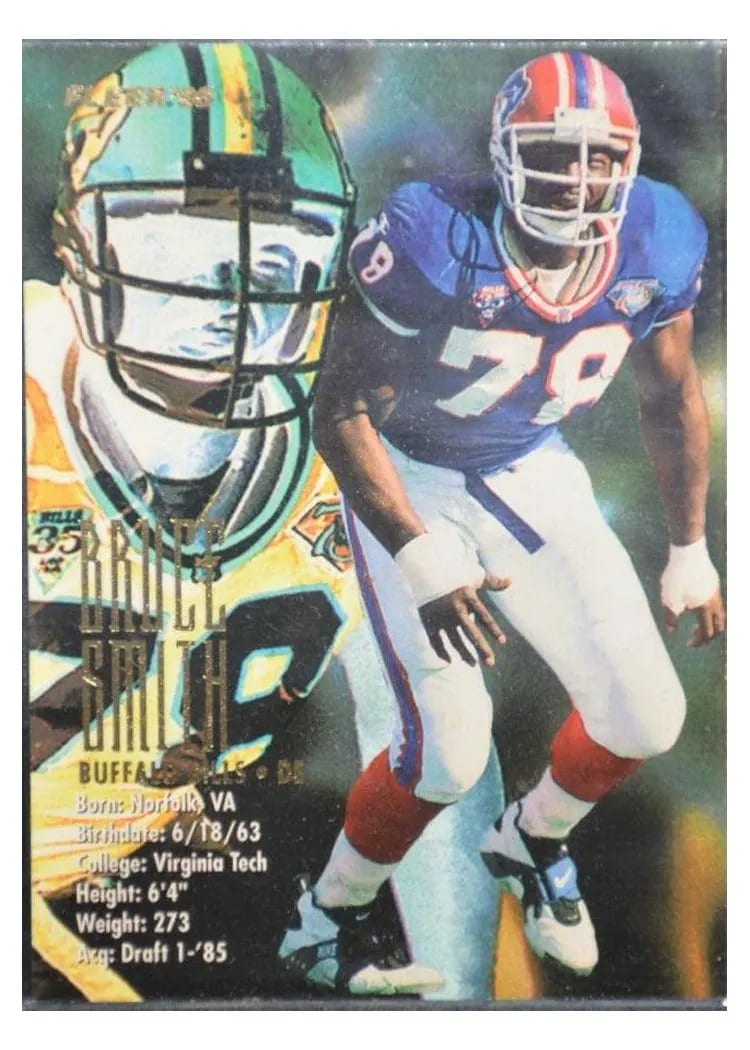 1995 Fleer Bruce Smith #39 card