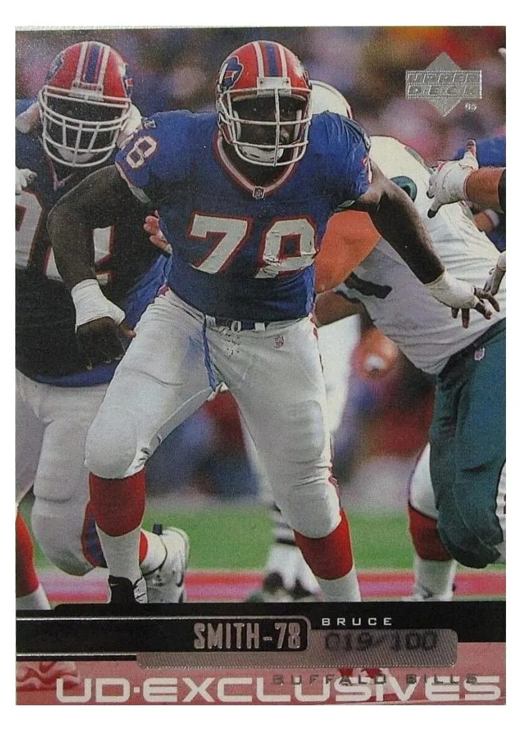 1999 Upper Deck Bruce Smith #26 card