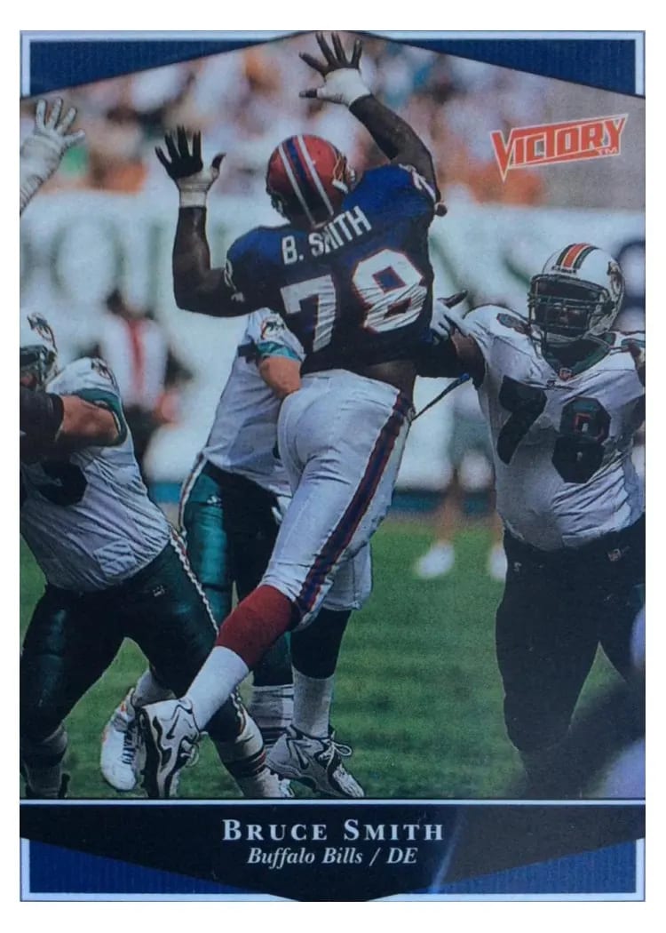 1999 Upper Deck Victory Bruce Smith #33 card