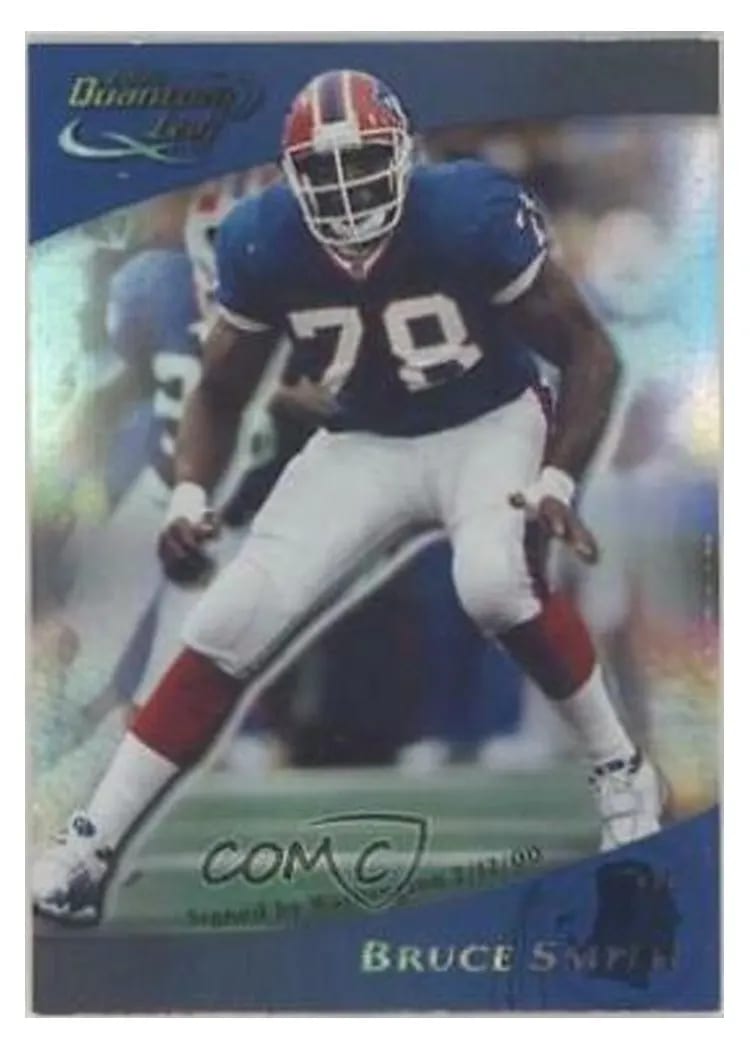 2000 Quantum Leaf Bruce Smith #31 card