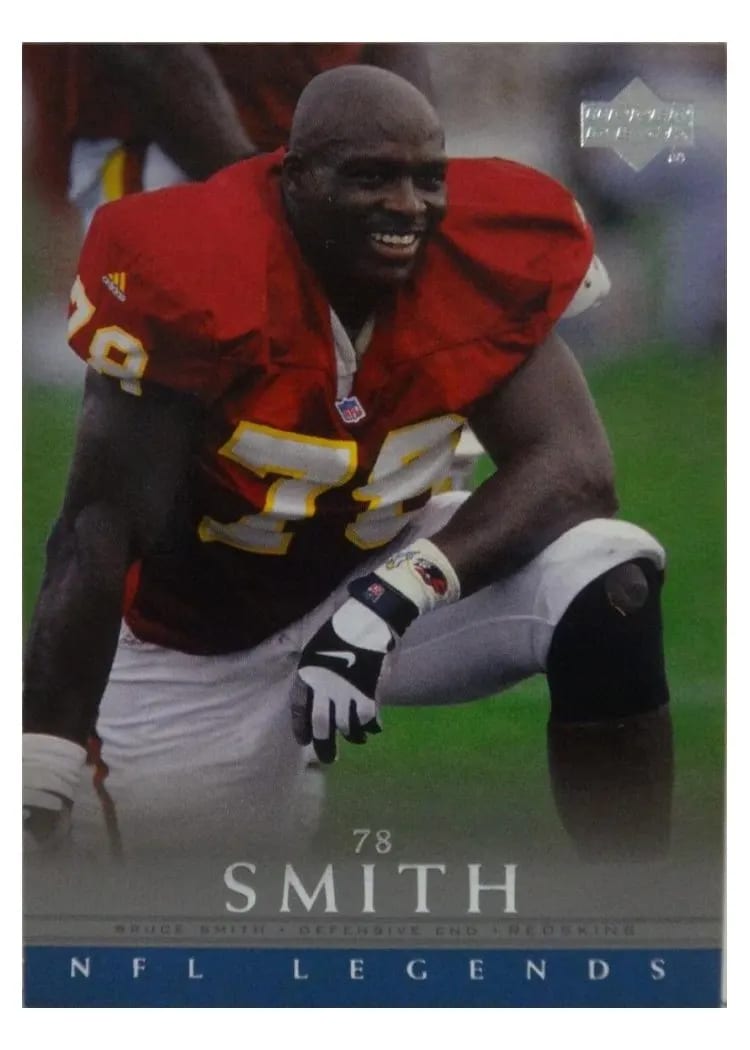 2000 Upper Deck Legends Bruce Smith #53 card