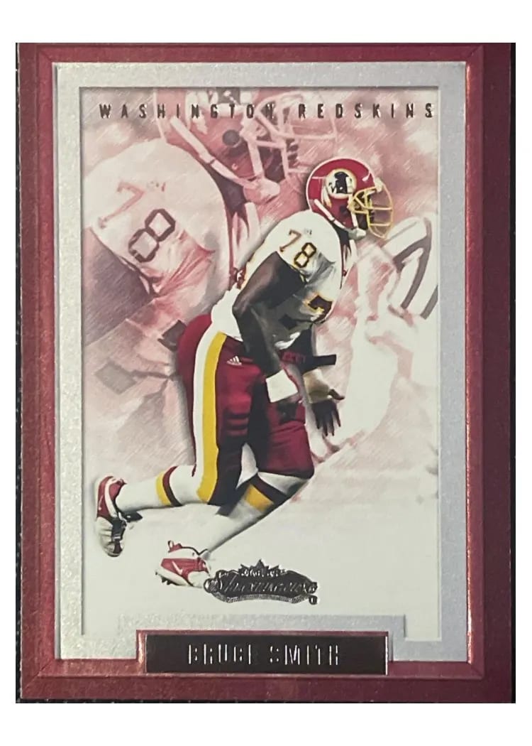 2002 Fleer Showcase Bruce Smith #64 card