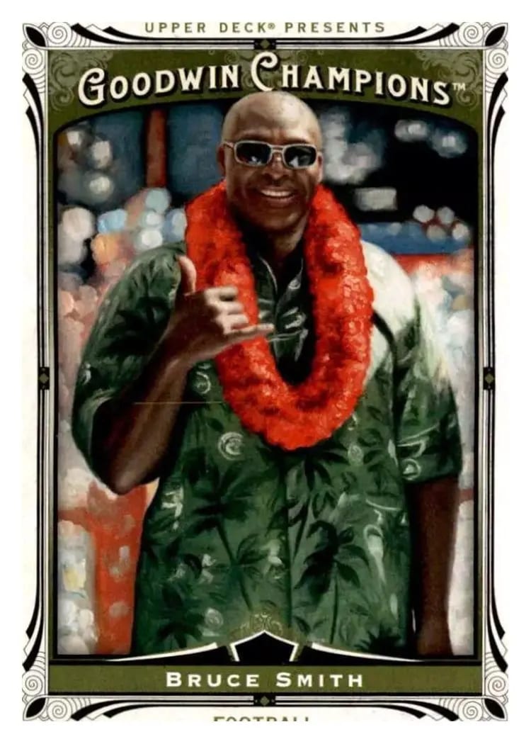 2013 Upper Deck Bruce Smith #39 card