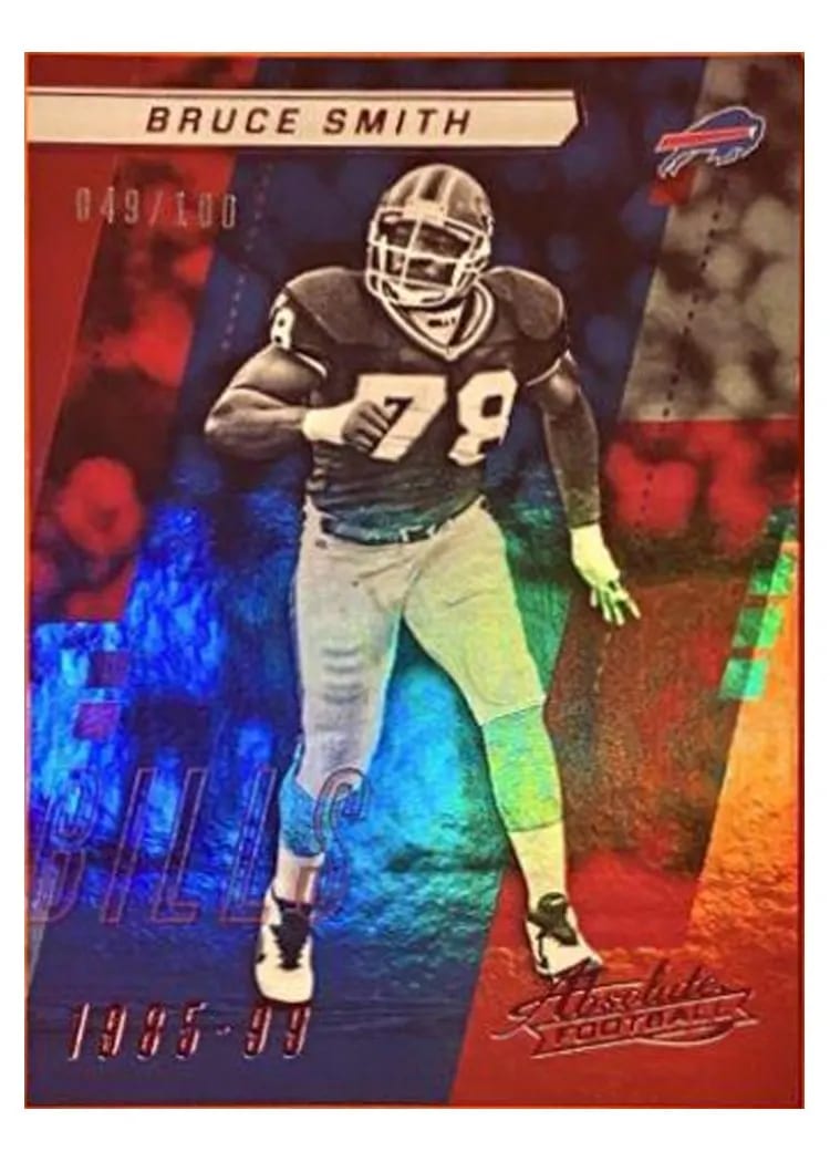 2017 Panini Absolute Bruce Smith #148 card