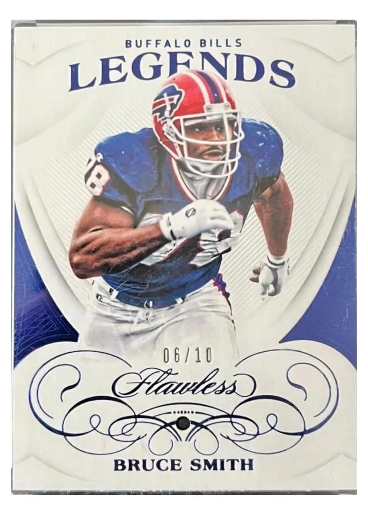 2019 Panini Flawless Base Ruby Bruce Smith #74 card