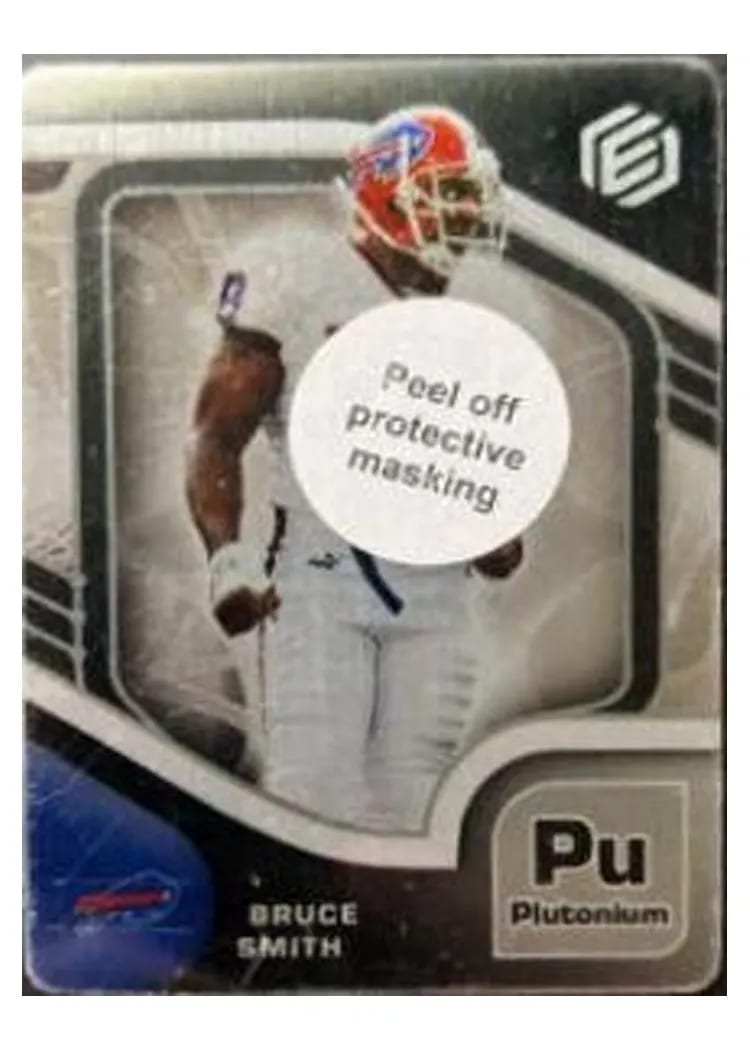 2021 Panini Elements Bruce Smith #67 card