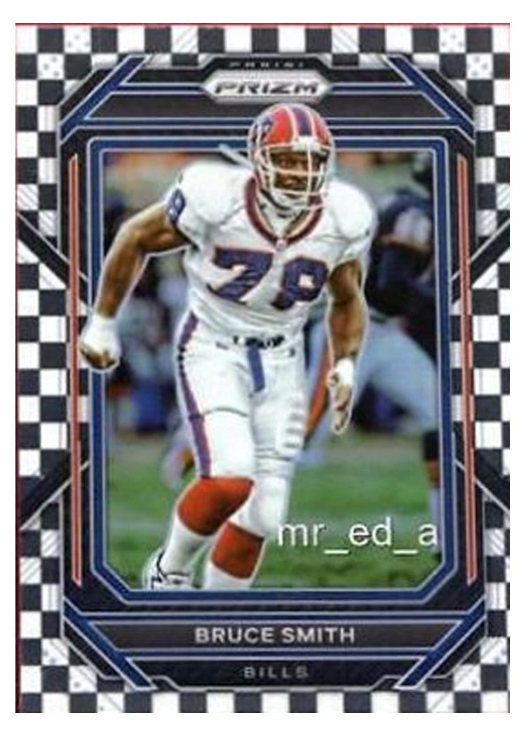 2022 Panini Prizm Base Set Bruce Smith #38 card