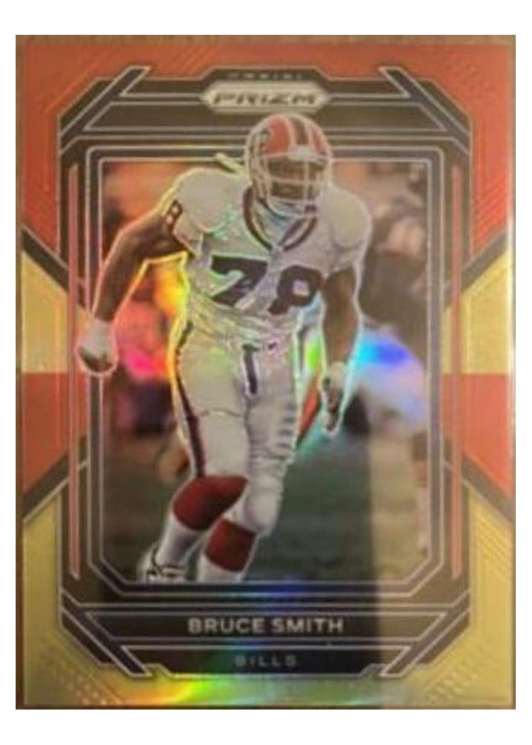 2022 Panini Prizm Base Set Bruce Smith #38 card