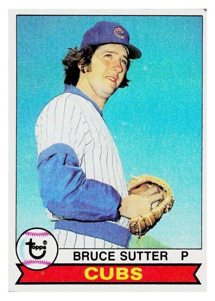 1979 Topps Bruce Sutter #457 card