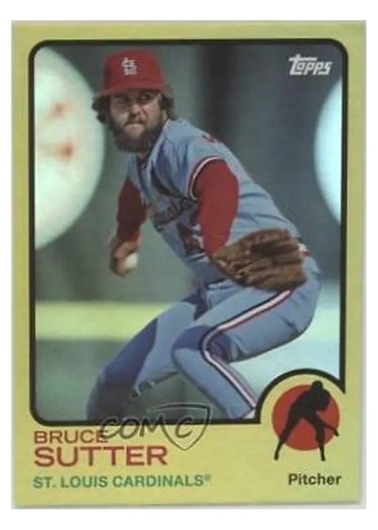2014 Topps Archives Bruce Sutter #2 card