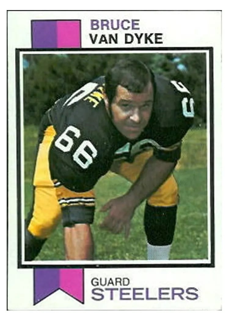 1973 Topps Bruce Van Dyke #505 card