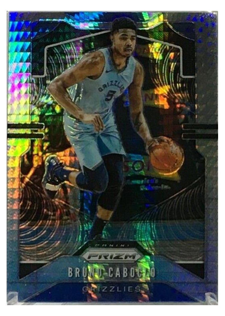 2019-20 Panini Prizm Base Set Bruno Caboclo #143 card