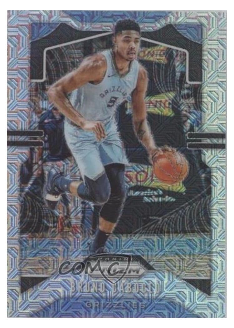 2019-20 Panini Prizm Base Set Bruno Caboclo Mojo Prizm #143 card