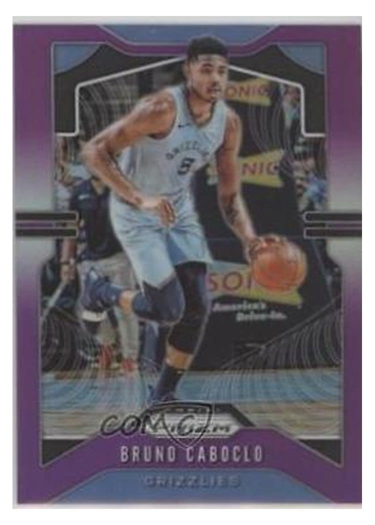 2019-20 Panini Prizm Base Set Bruno Caboclo #143 card