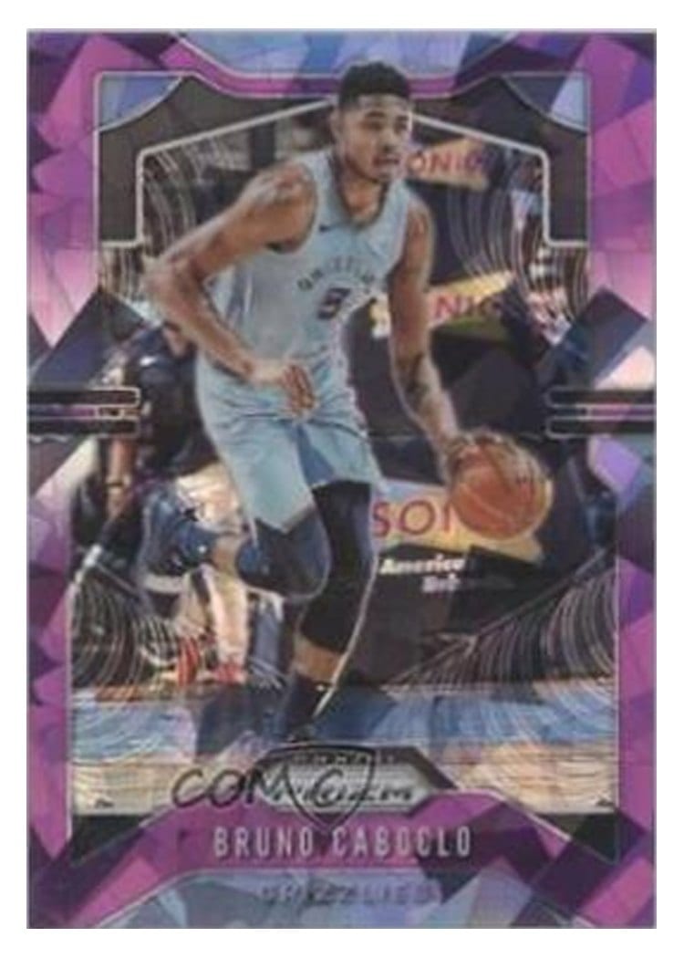 2019-20 Panini Prizm Base Set Bruno Caboclo #143 card
