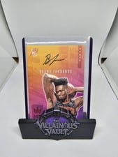 2019 Panini Court Kings Fresh Paint Autographs Bruno Fernando #FP-BFR card