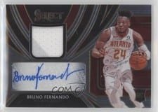 2019 Panini Select Rookie Jersey Autographs Bruno Fernando #BFN card