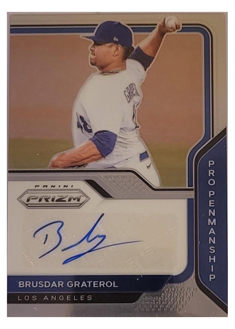 2021 Panini Prizm Pro Penmanship Brusdar Graterol #PP-BG card