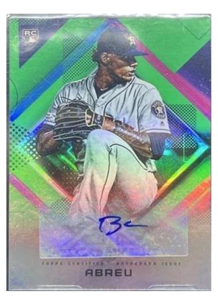 2020 Topps Fire Autographs Bryan Abreu #FA-BA card