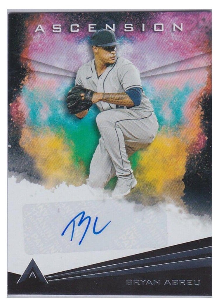 2021 Panini Chronicles Ascension Autographs Bryan Abreu #AA-BA card