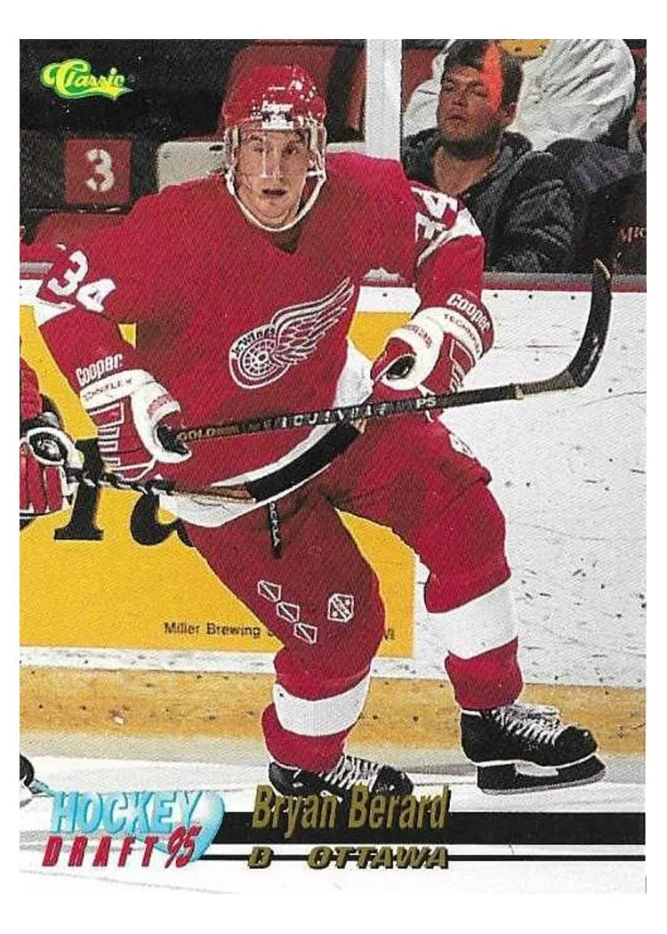 1995 Classic Draft Bryan Berard #1 card