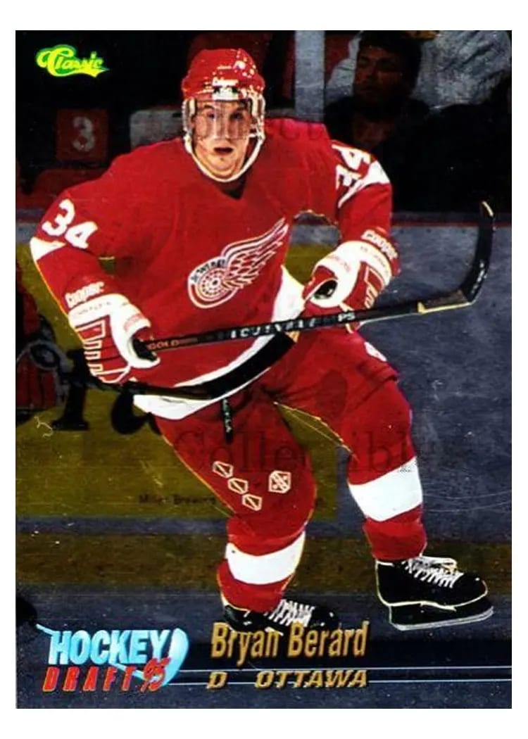 1995 Classic Draft Bryan Berard #1 card