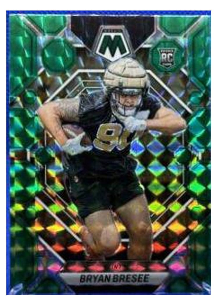 2023 Panini Mosaic Base Set Bryan Bresee Green #289 card