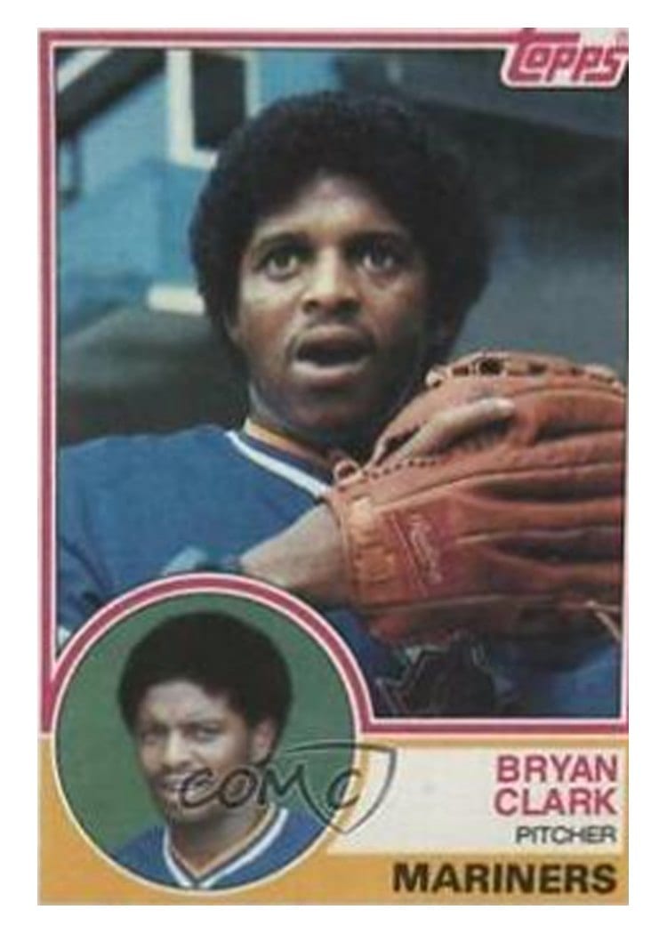 1983 Topps Bryan Clark #789 card