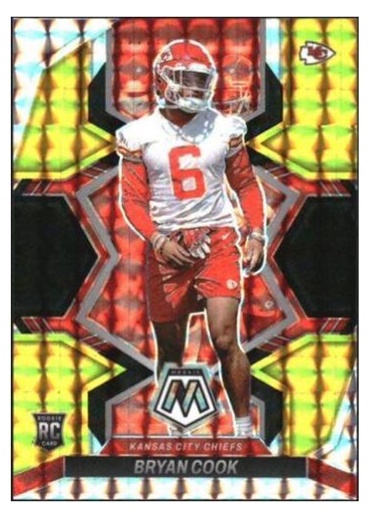 2022 Panini Mosaic Base Set Bryan Cook #397 card