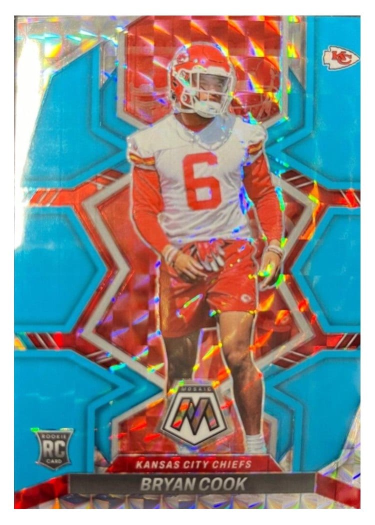 2022 Panini Mosaic Base Set Bryan Cook #397 card