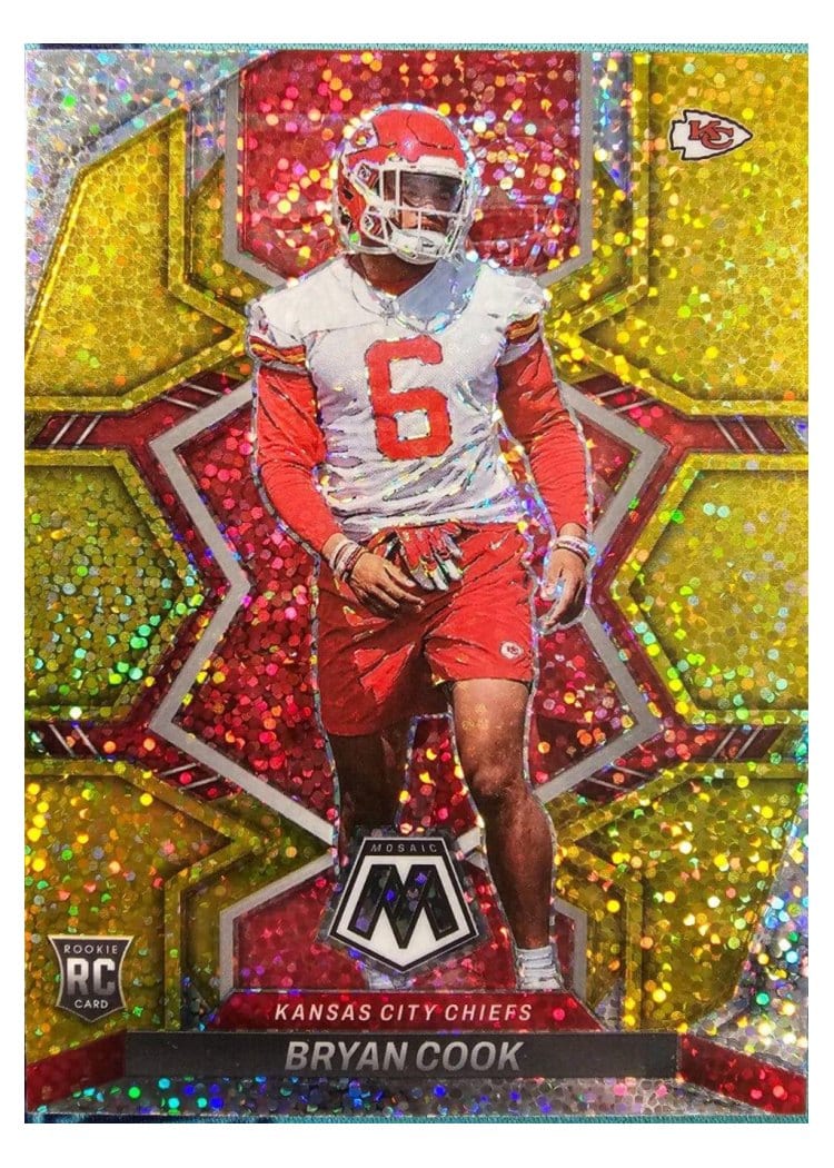 2022 Panini Mosaic Base Set Bryan Cook #397 card