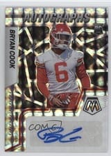2022 Panini Mosaic Rookie Autographs Mosaic Bryan Cook #RAM-BC card