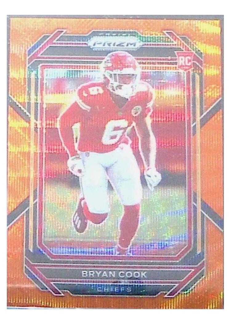 2022 Panini Prizm Base Set Bryan Cook #397 card