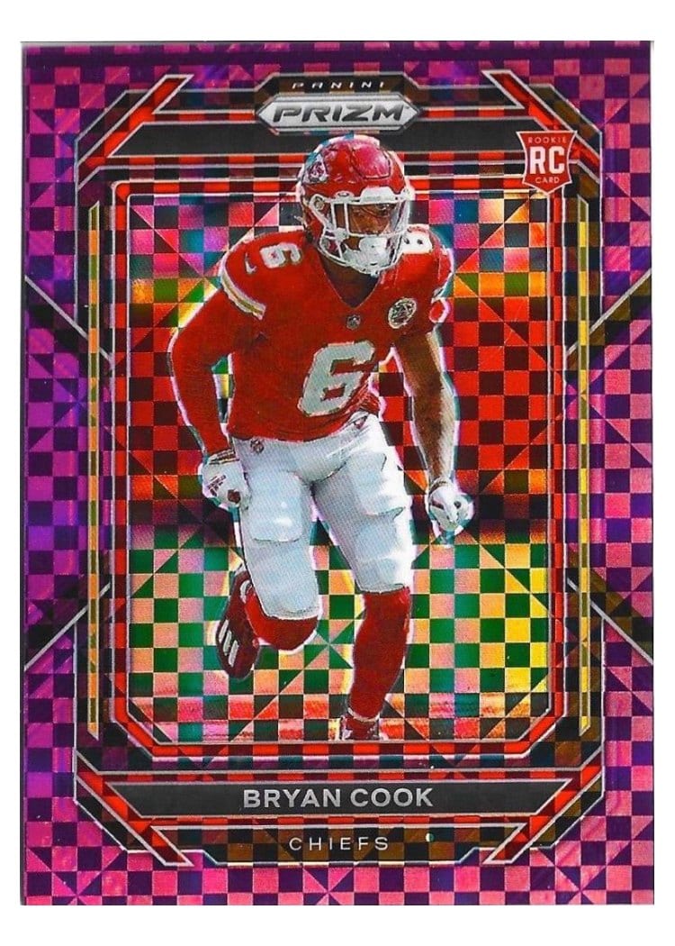 2022 Panini Prizm Base Set Bryan Cook #397 card