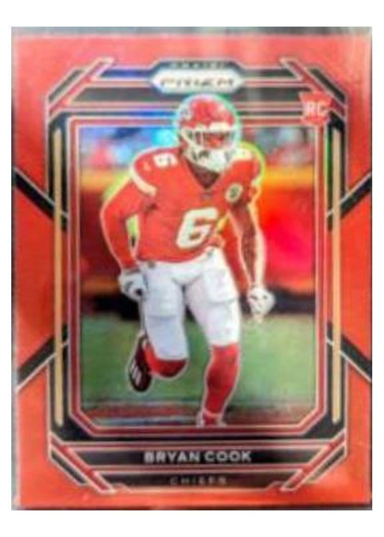 2022 Panini Prizm Base Set Bryan Cook Red #397 card