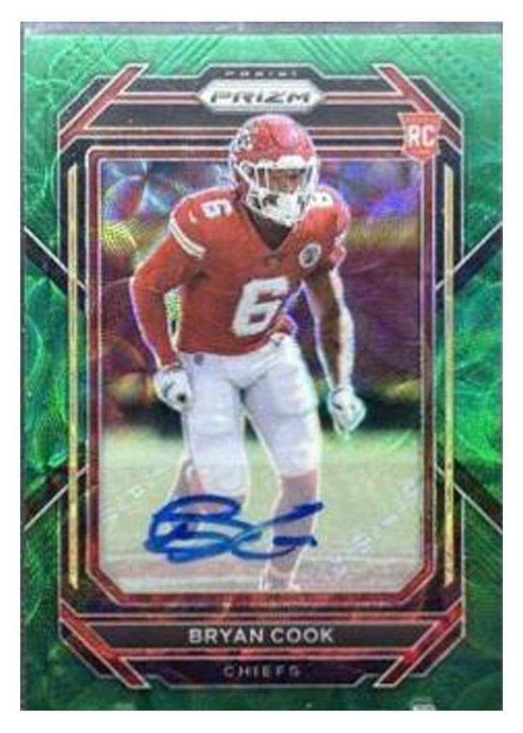2022 Panini Prizm Base Set Bryan Cook #397 card