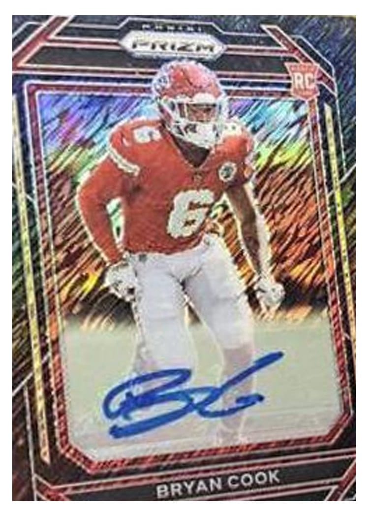 2022 Panini Prizm Base Set Bryan Cook #397 card