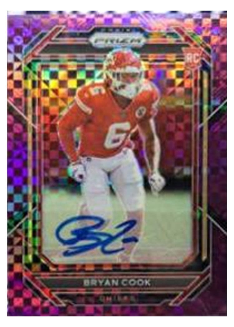 2022 Panini Prizm Base Set Bryan Cook #397 card