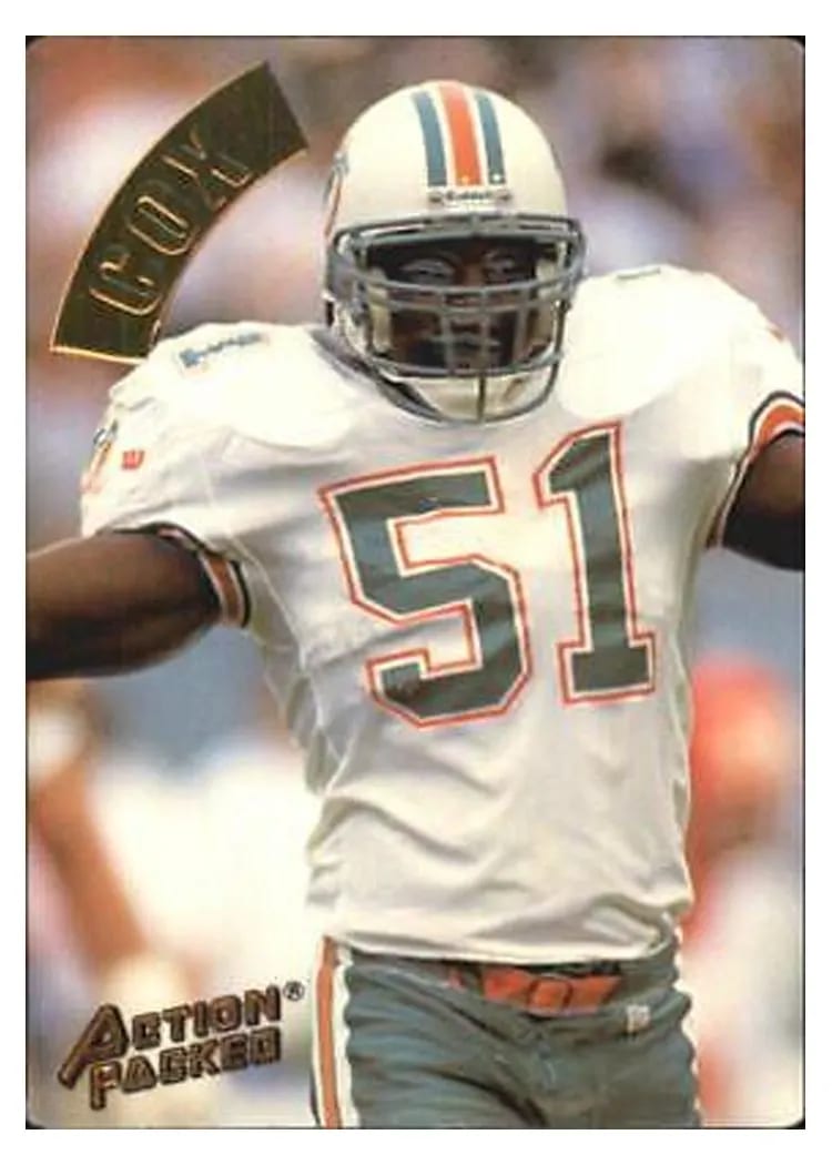 1994 Action Packed Bryan Cox #66 card