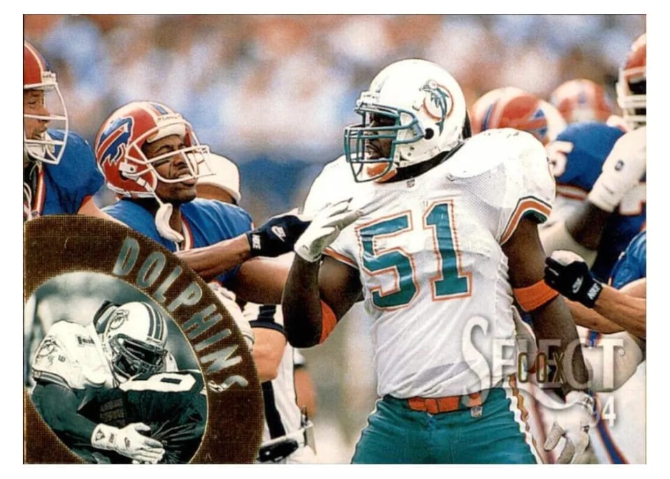 1994 Panini Select Bryan Cox #94 card