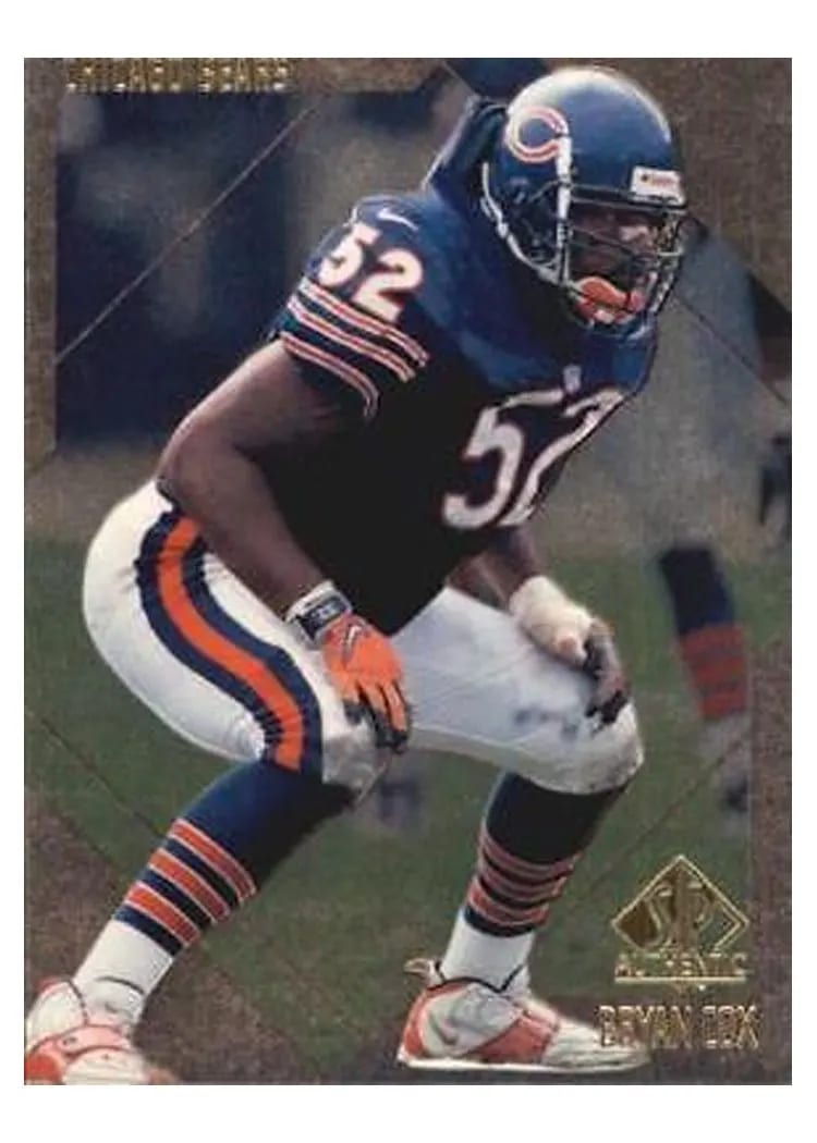 1997 SP Authentic Bryan Cox #63 card