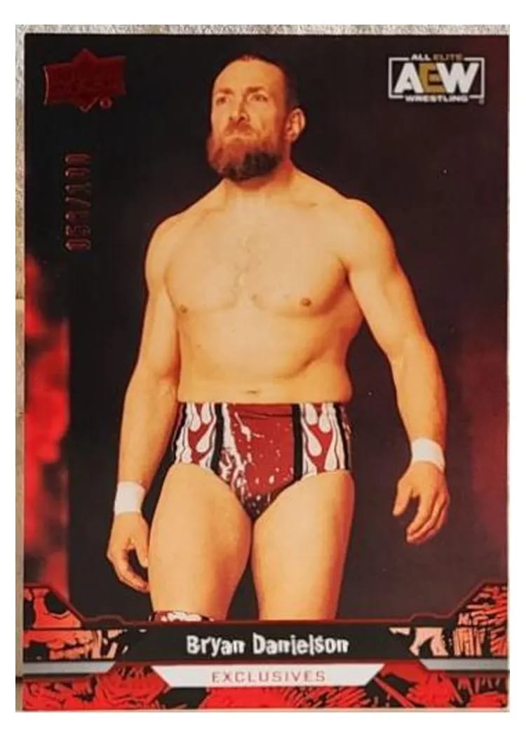 2023 Upper Deck AEW Bryan Danielson #1 card