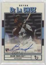 2022 Topps Brooklyn Collection Autographs Bryan De La Cruz #AC-BD card