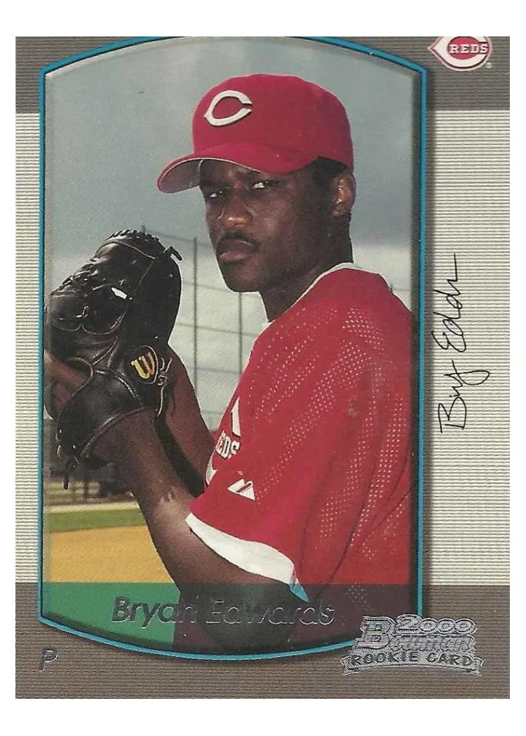 2000 Bowman Draft Picks Bryan Edwards #108 card