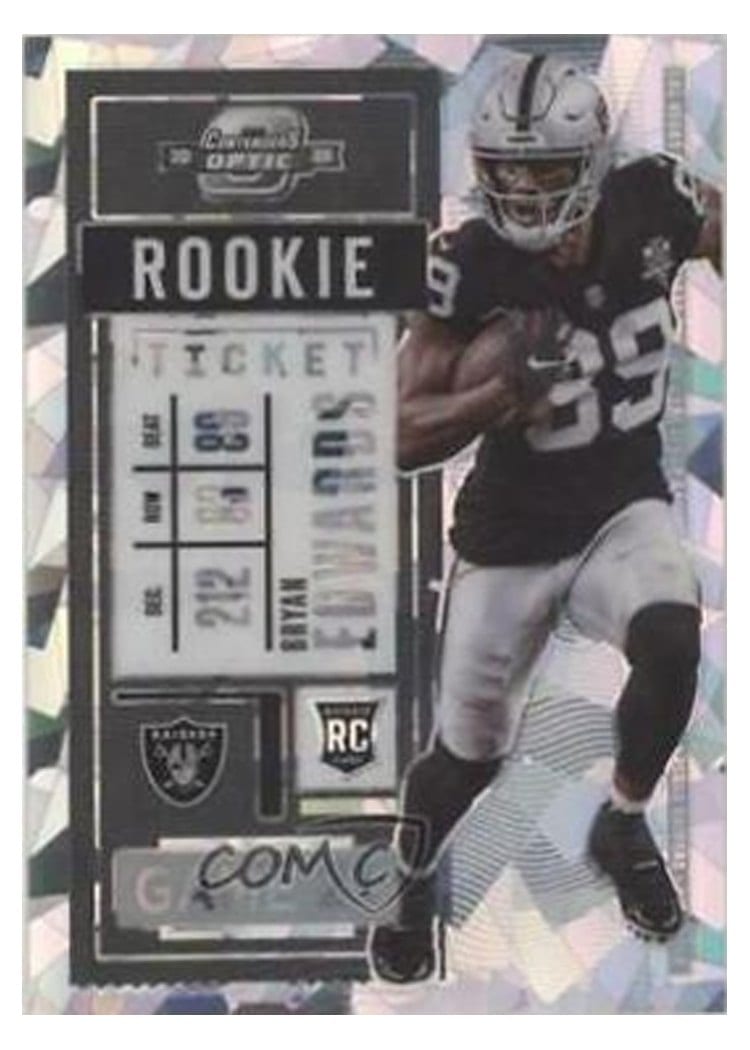 2020 Panini Contenders Optic Base Set Bryan Edwards #63 card