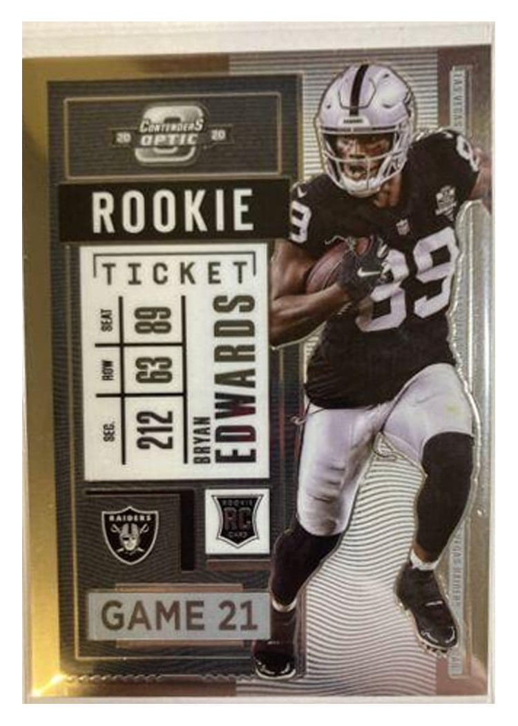 2020 Panini Contenders Optic Base Set Bryan Edwards #63 card