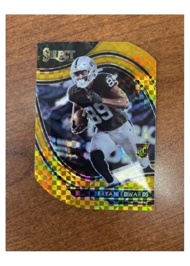 2020 Panini Select Base Set Bryan Edwards #376 card